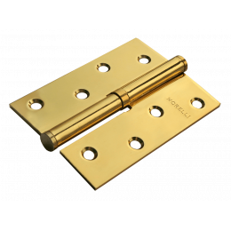 Петля MORELLI стальная разъёмная MSD 100X70X2.5 PG R Цвет - Золото